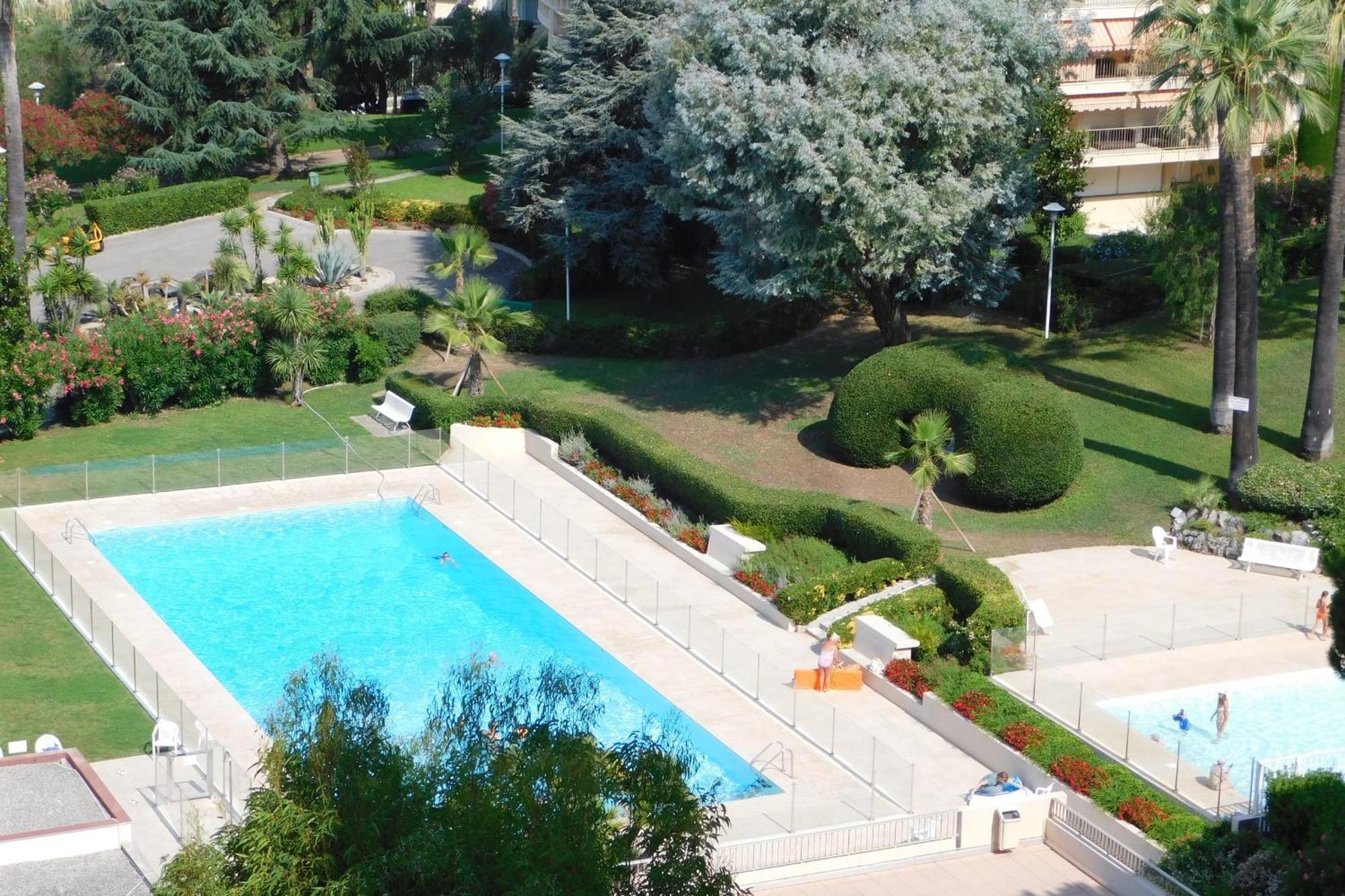 Apartament Charming T2 Eden Park With Swimming Pool Private Parking Juan-les-Pins Zewnętrze zdjęcie